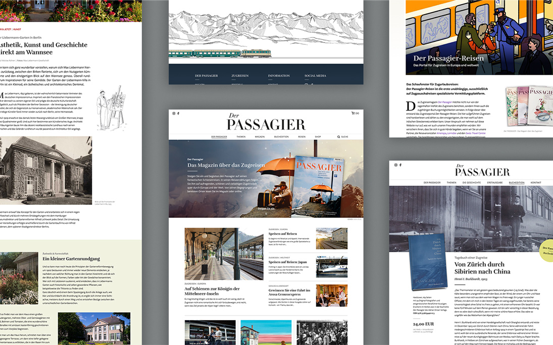 Webdesign - Online-Magazin, Webshop Adrian Dinser Verlag