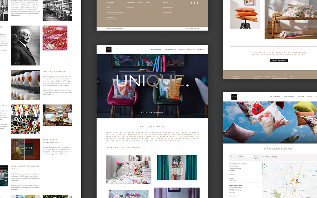 Webdesign - Corporate Website Alfred Apelt GmbH